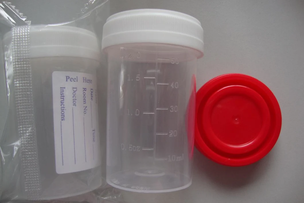 60ml Specimen Container with Cap